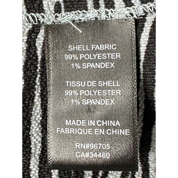 Rebecca Taylor Top Womens‎ Medium Button Up Mini Tiger Blue Mob Wife Office Work - Picture 7 of 9